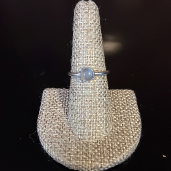 Vintage 60s moonstone ring ladies - Picture 6 of 10